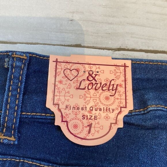 Women’s Juniors ❤️ & Lovely High-Rise Soft Stretch Denim Jeans Pants Size 1 - Picture 10 of 11